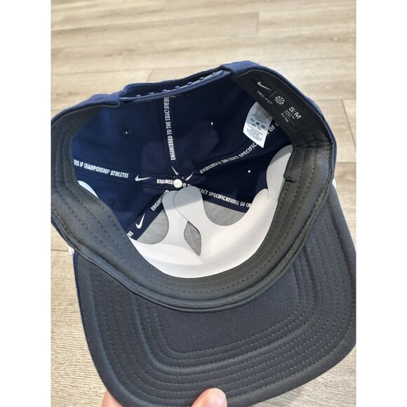 Nike Pro Cap Structured Dri-FIT Golf Hat Navy Blue Snapback S/M HF7482-410 New - Picture 5 of 6